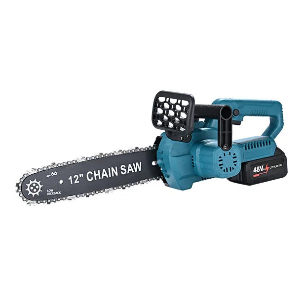 12-INCH BRUSHLESS CHAIN SAW WITH DUAL OIL POTS