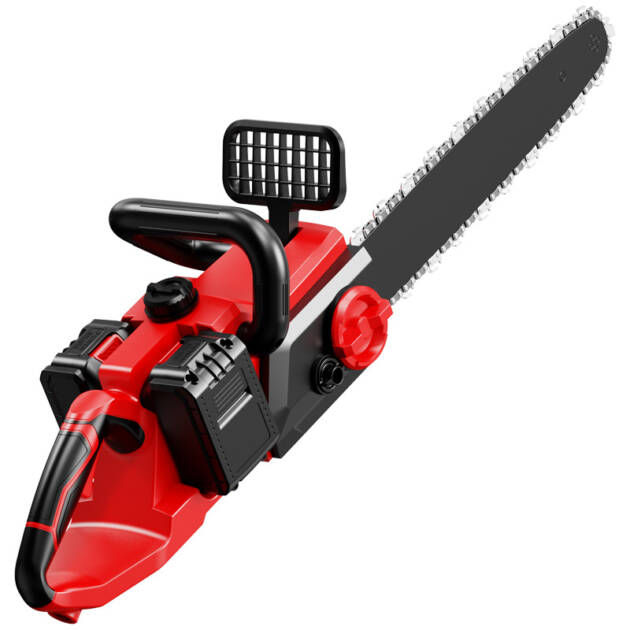 16-INCH BRUSHLESS POWERFUL CHAIN SAW WITH DUAL BATTERY POTS